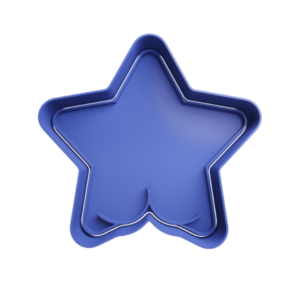 Thicc Starfish with Big Butt Cookie Cutter STL 3