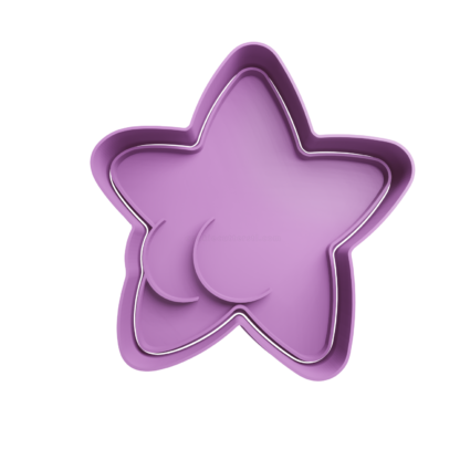 Thicc Starfish with Big Butt Cookie Cutter STL 5