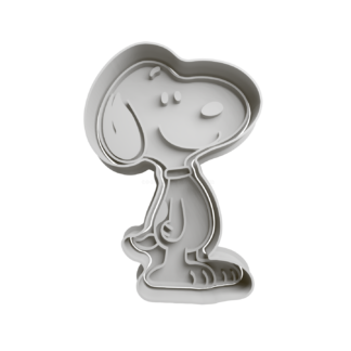 Snoopy Cookie Cutter STL 4