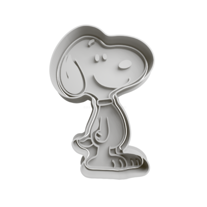 Snoopy Cookie Cutter STL 4