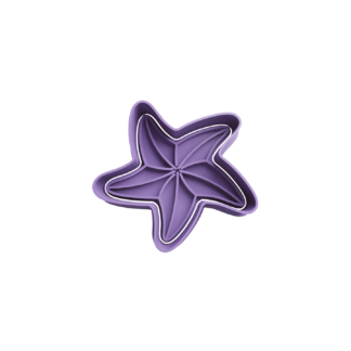 Starfish Mini Cookie Cutter STL 9