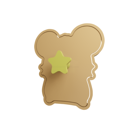 Hamtaro Cookie Cutter STL