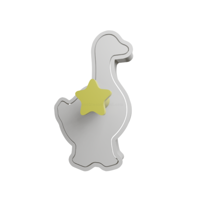 Silly Goose Meme Cookie Cutter STL 2