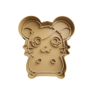 Hamtaro Cookie Cutter STL