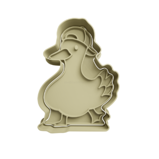 Dancing Goose Meme Cookie Cutter STL
