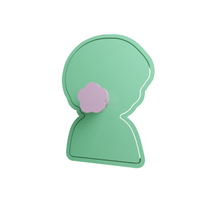 Baby Cookie Cutter STL