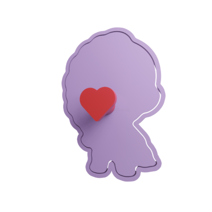 Rumi Chibi Cookie Cutter STL