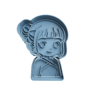 Zoey Cookie Cutter STL