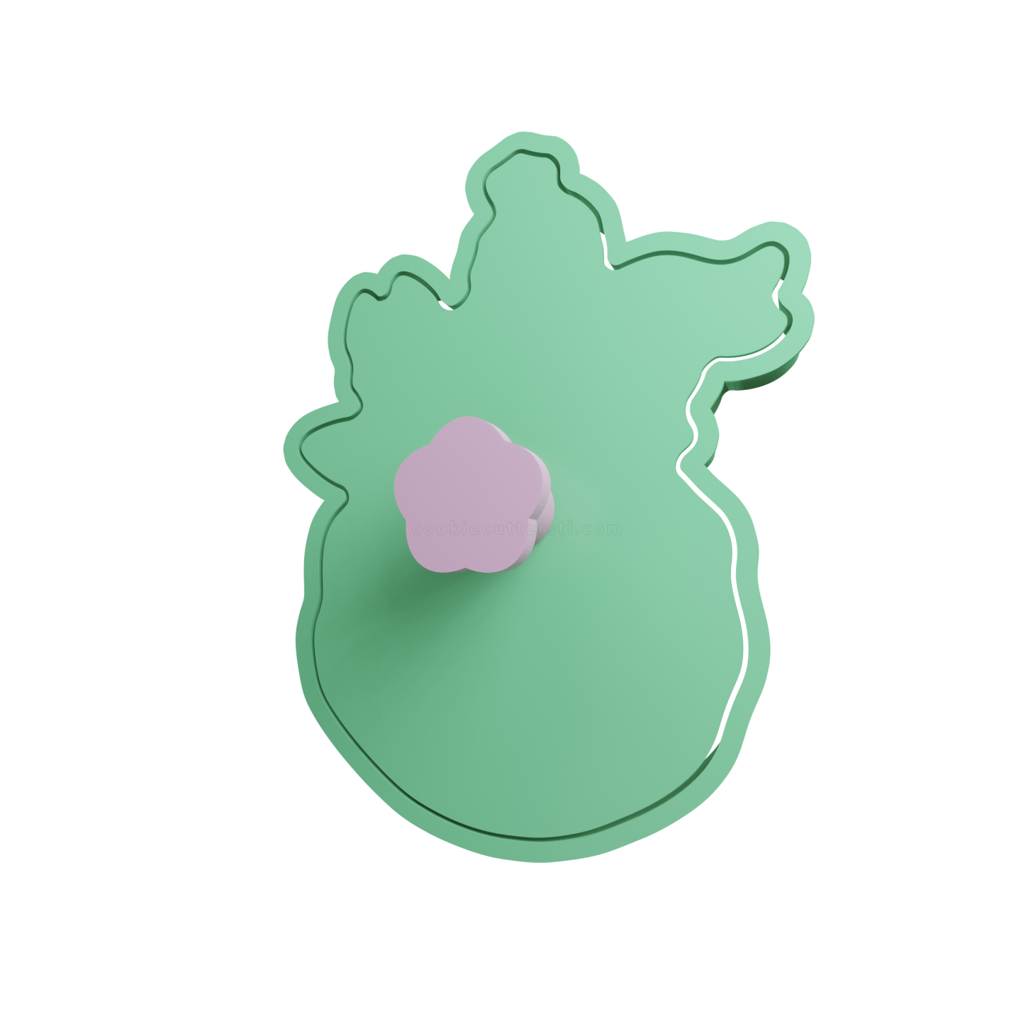 The Little Prince on his Planet Cookie Cutter STL The Little Prince on his Planet Cookie Cutter STL