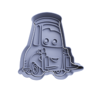 Luigui Cookie Cutter STL Luigui Cookie Cutter STL