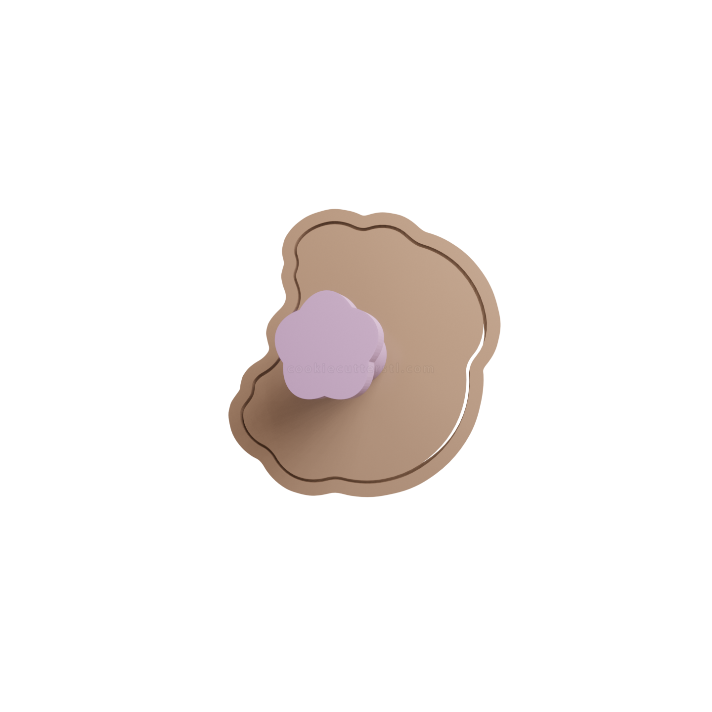 Chocolate Chip Cookies Cookie Cutter STL 3 Chocolate Chip Cookies Cookie Cutter STL 3