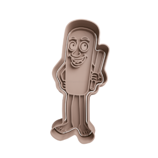 Tung tung tung tung sahur Meme Cookie Cutter STL 2