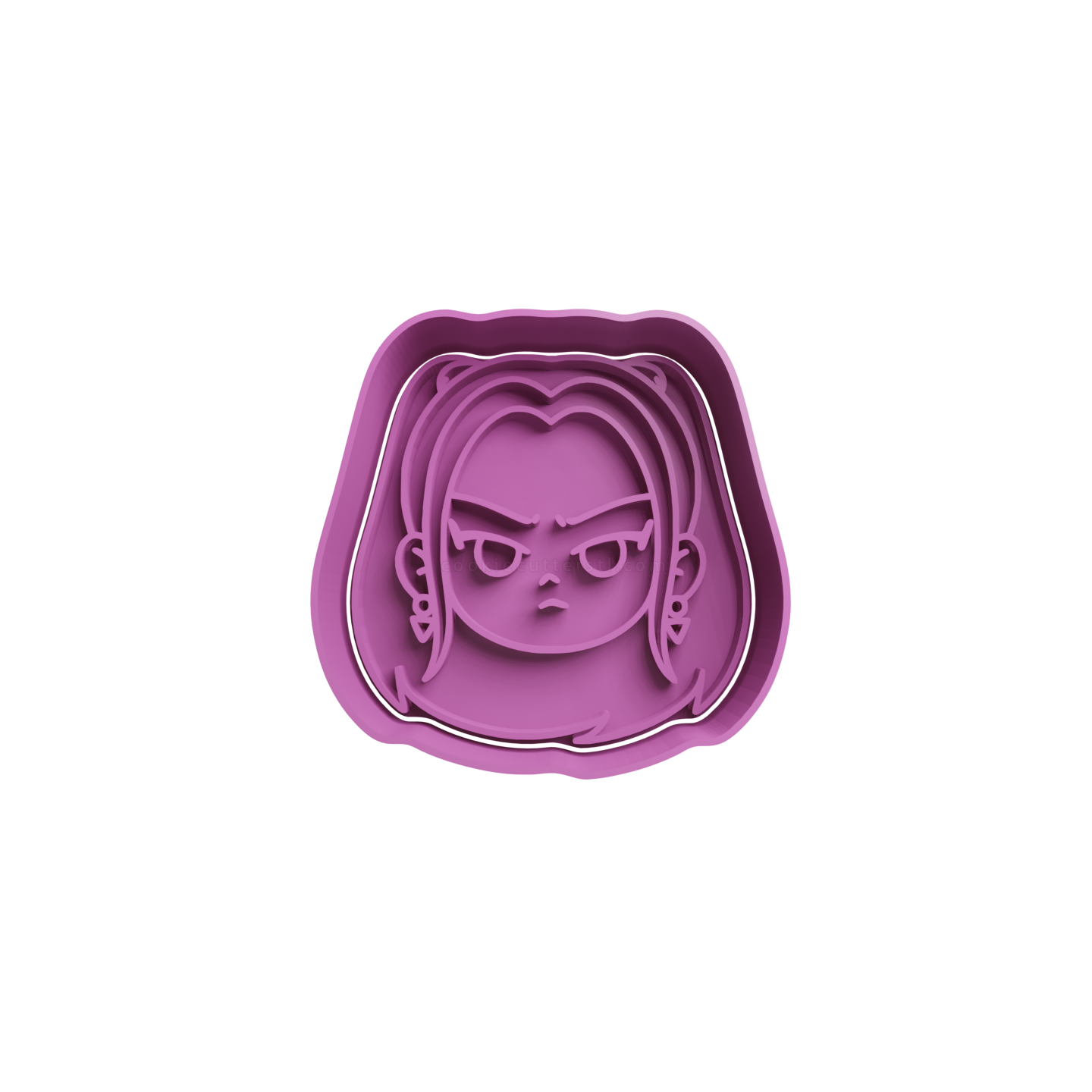 Mira Head Cookie Cutter STL 5 Mira Head Cookie Cutter STL 5