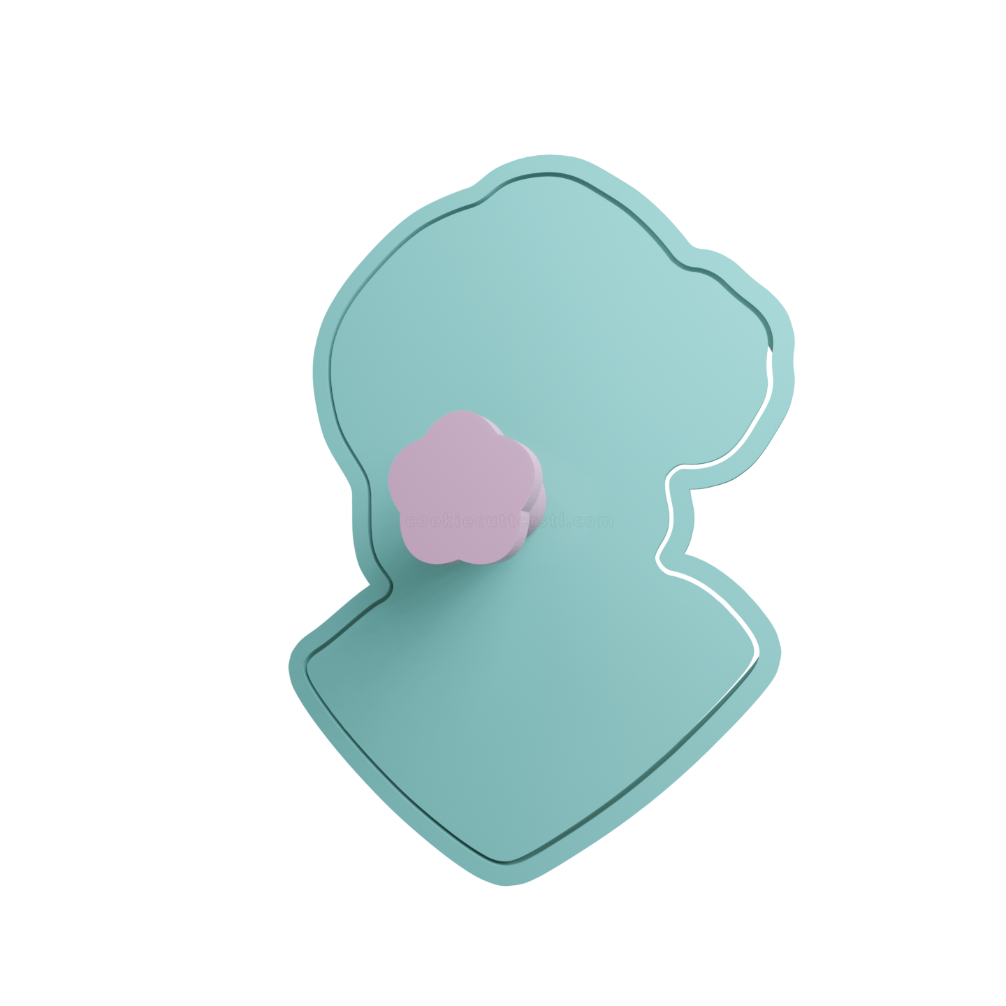 Zoey Cookie Cutter STL 2 Zoey Cookie Cutter STL 2