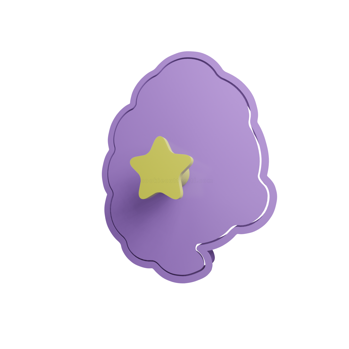 Rumi Head Cookie Cutter STL 6 Rumi Head Cookie Cutter STL 6