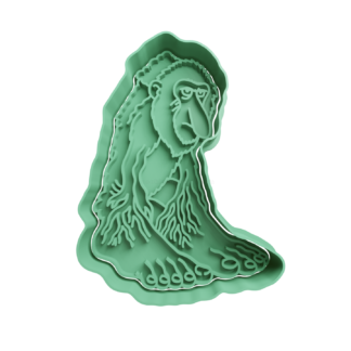 Brr Brr Patapim Meme Cookie Cutter STL