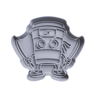 Cappuccino Assassino Meme Cookie Cutter STL