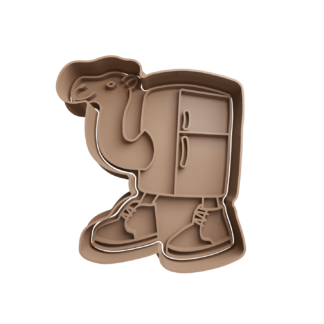 Frigo Camello Meme Cookie Cutter STL
