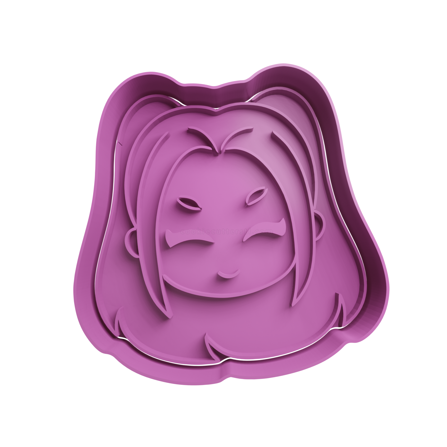 Mira Head Cookie Cutter STL 4 Mira Head Cookie Cutter STL 4