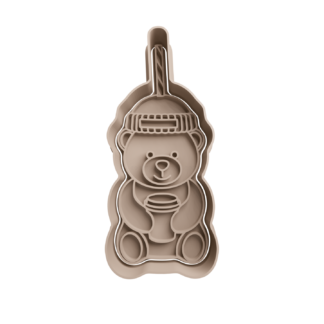 Starbucks Bearista Cold Cup Cookie Cutter STL 2