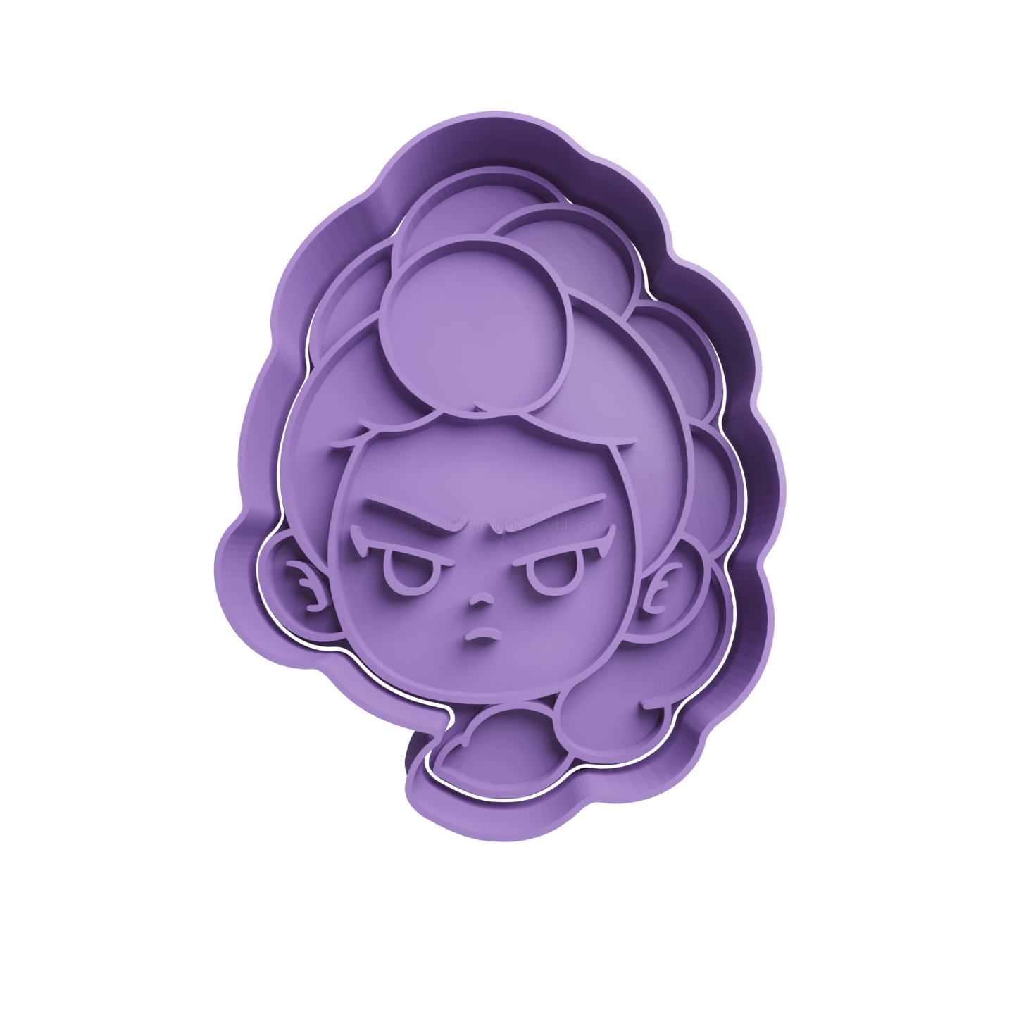 Rumi Head Cookie Cutter STL 6 Rumi Head Cookie Cutter STL 6