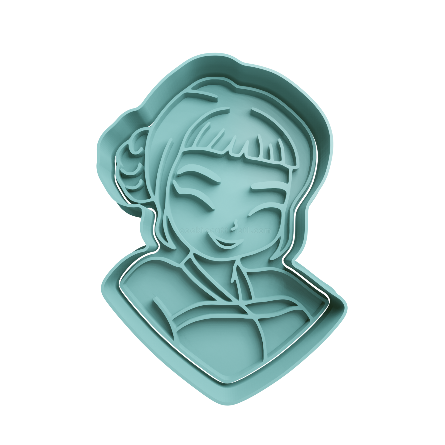 Zoey Cookie Cutter STL 2 Zoey Cookie Cutter STL 2