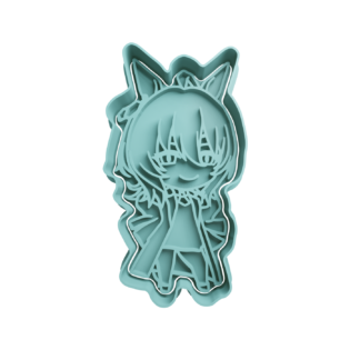 Agnes Tachyond Cookie Cutter STL